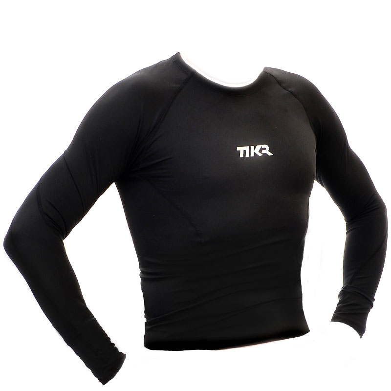 Mens Long Sleeve Compression Top - TIKR ENDURANCE